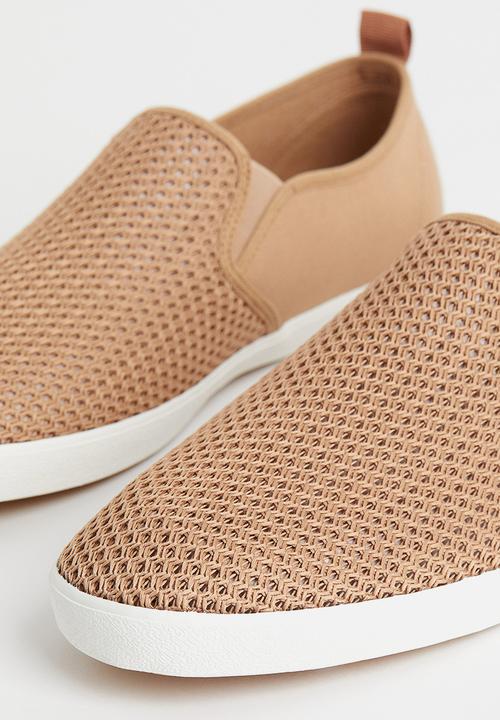 H&M - Slip-on trainers - beige