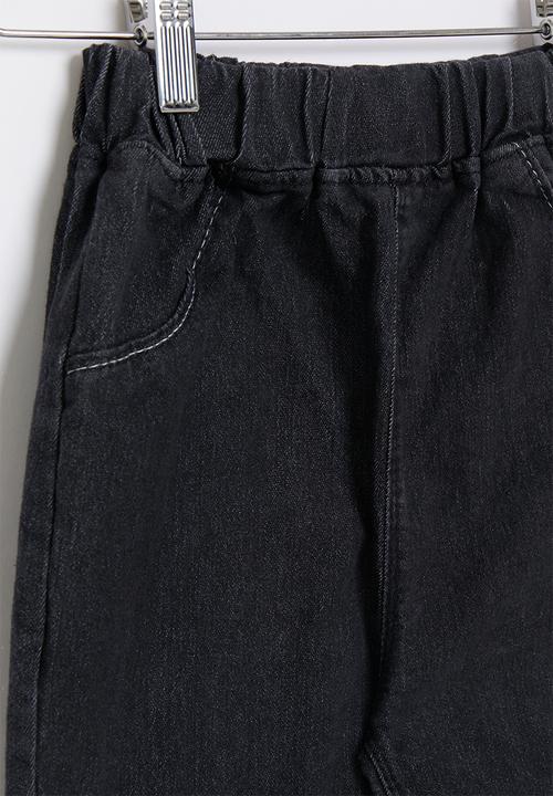 Pop Candy - Cuffed pants - black