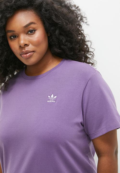 adidas Originals - Plus bg trf tee dress - shadow violet