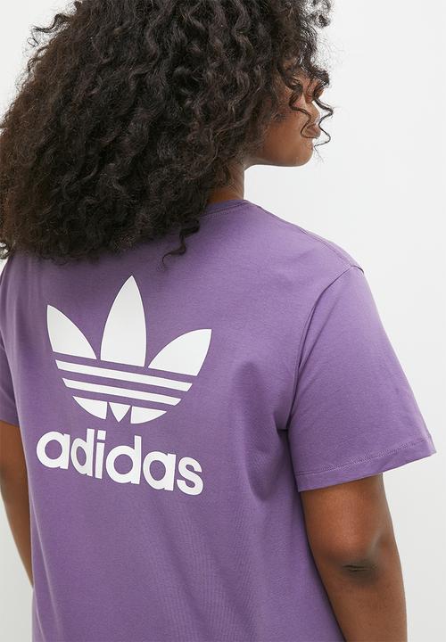 adidas Originals - Plus bg trf tee dress - shadow violet
