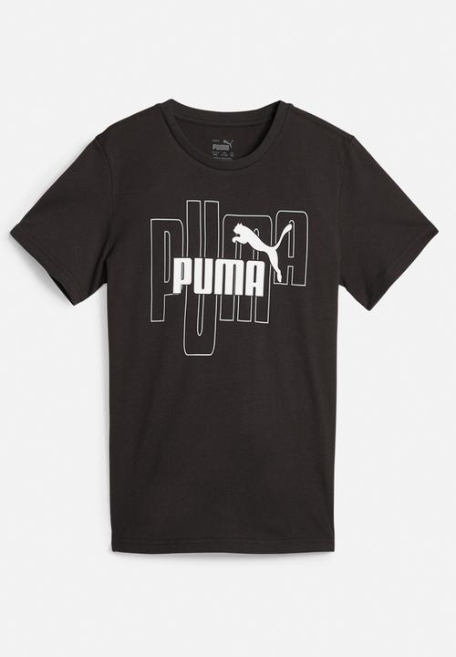PUMA - Graphics no.1 logo tee b - puma black