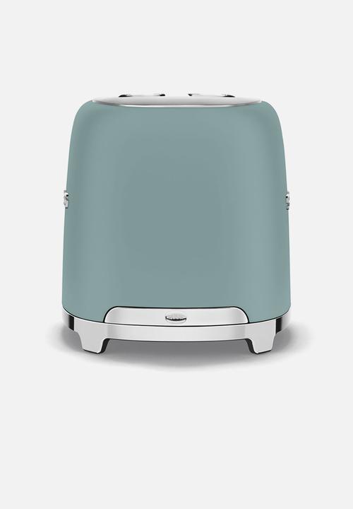 smeg - 50's Retro Style 2 Slice Toaster - Matt Emerald Green