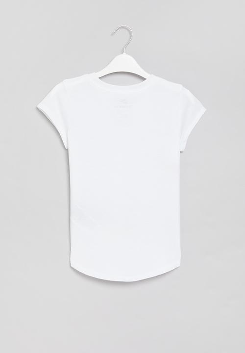 Nike - Nike swoosh fetti logo tee - white
