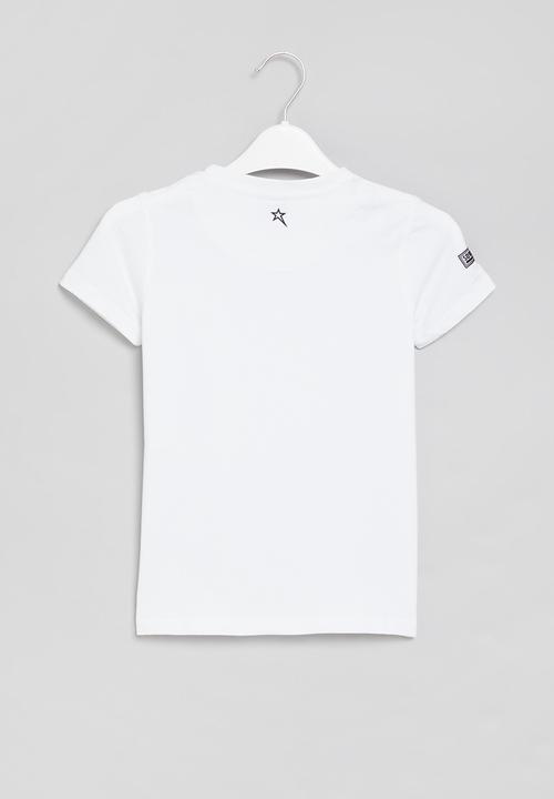 SOVIET - Boys fashion tee - white