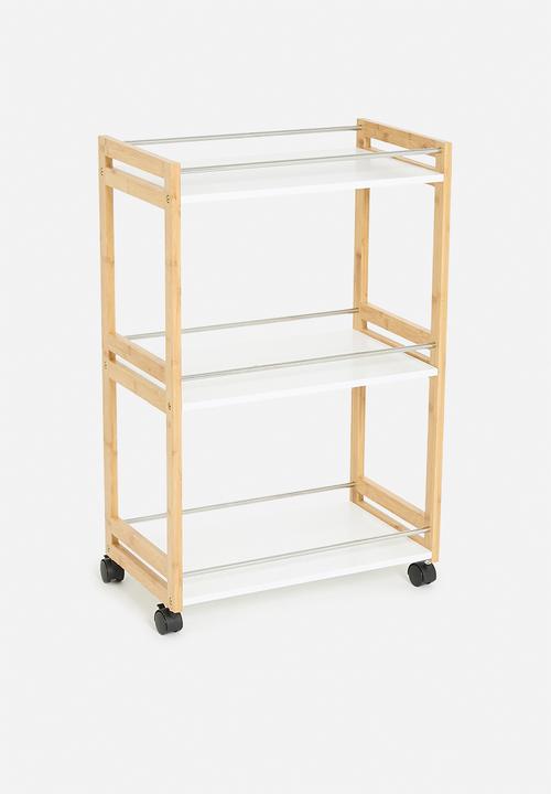 Excellent Houseware - Kitchen trolley - white