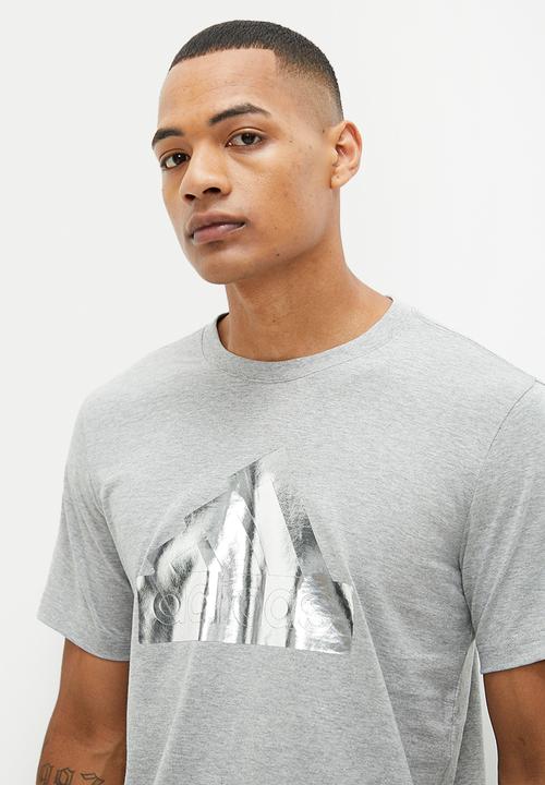 adidas Performance - M fi foil t - grey-melange