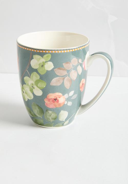 Maxwell & Williams - Arcadia 4 piece mug set - green
