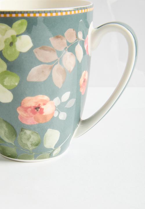 Maxwell & Williams - Arcadia 4 piece mug set - green