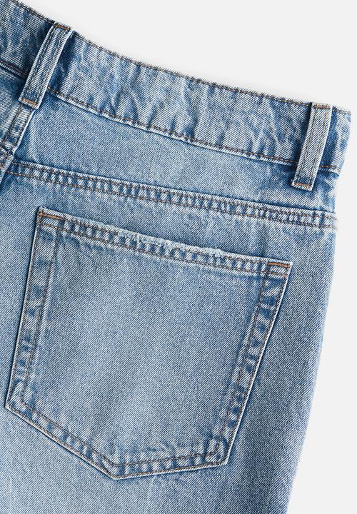 H&M - Bermuda low shorts - denim blue
