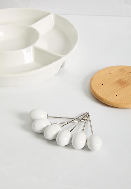 Excellent Houseware - Serving set - white