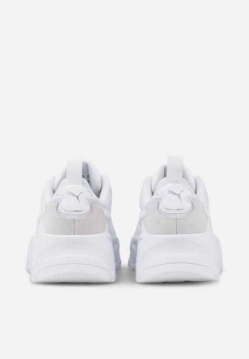 PUMA - Trinity jr - puma white-puma white-puma silver