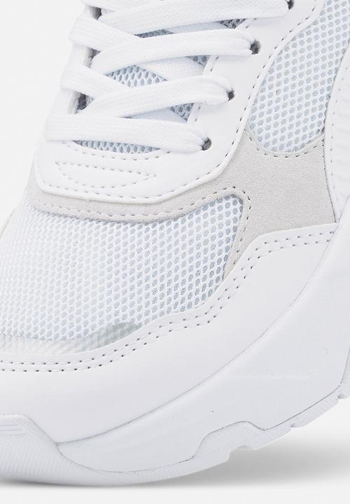 PUMA - Trinity jr - puma white-puma white-puma silver