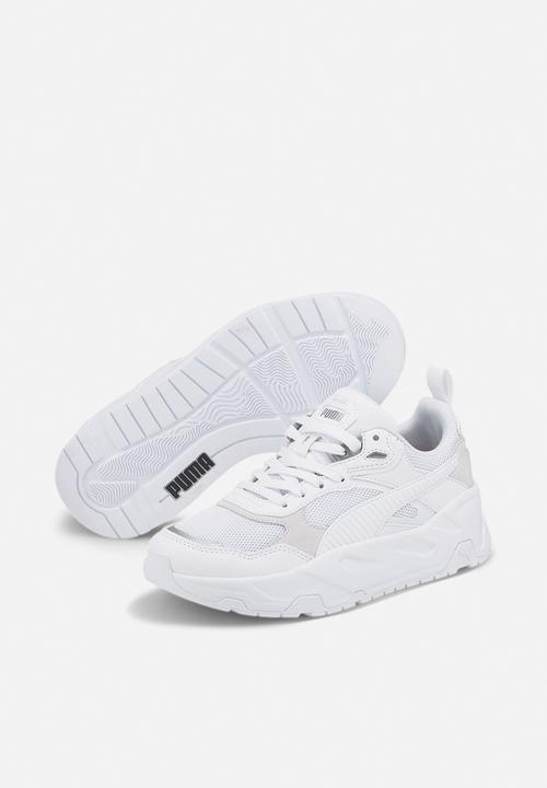 PUMA - Trinity jr - puma white-puma white-puma silver