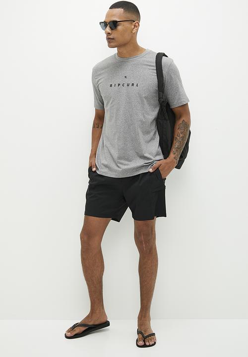 Rip Curl - Southside front tee - grey-melange