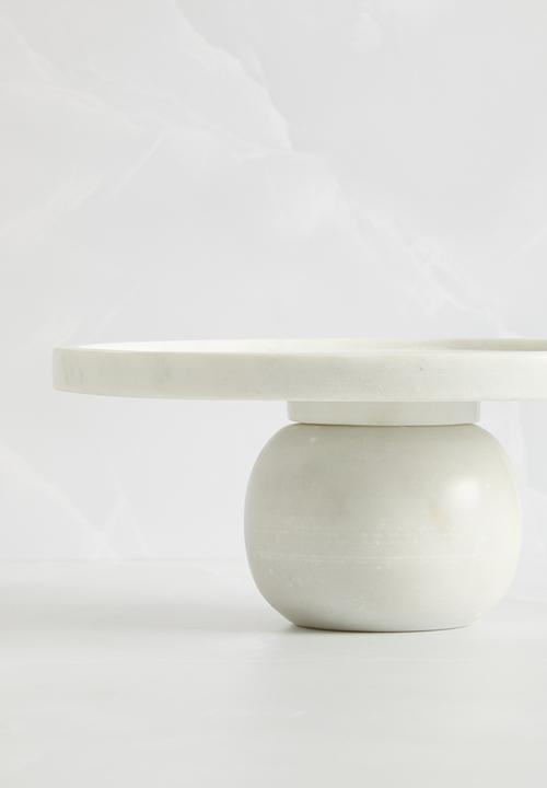 Sixth Floor - Finc cake stand - white
