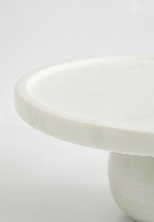 Sixth Floor - Finc cake stand - white