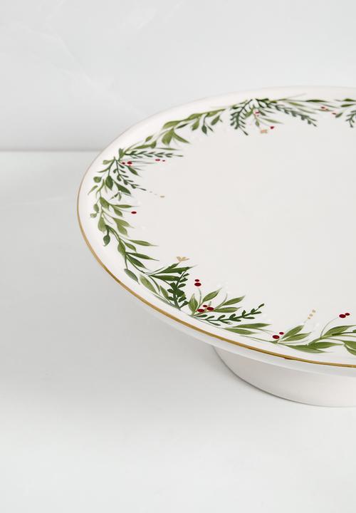 Urchin Art - Thistle Cake Stand - Multi