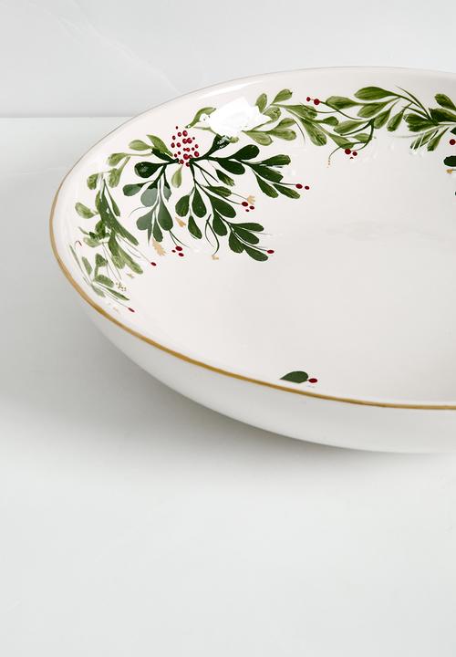 Urchin Art - Thistle Round Platter - Multi