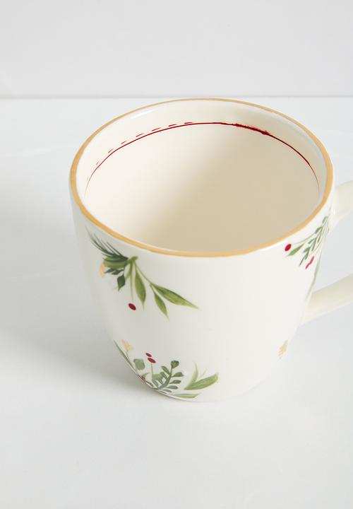 Urchin Art - Thistle Teacup - Multi