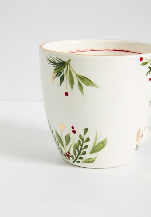 Urchin Art - Thistle Teacup - Multi
