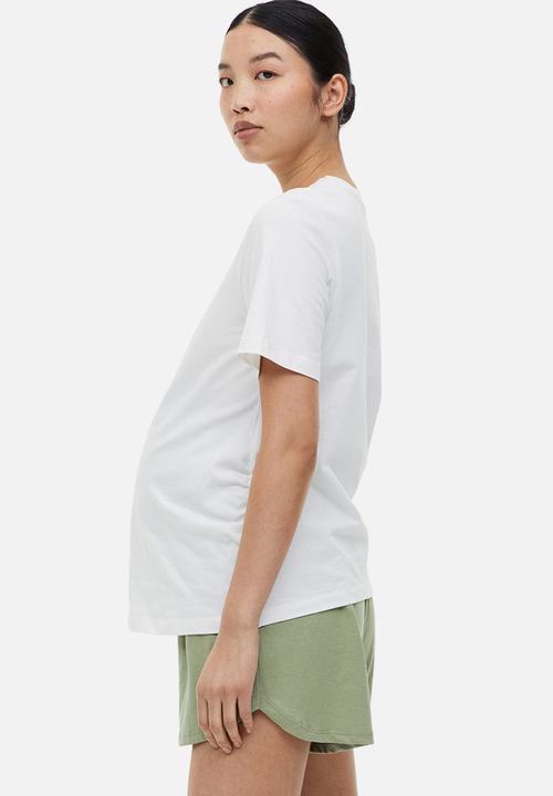 H&M - Mama cotton jersey shorts - green