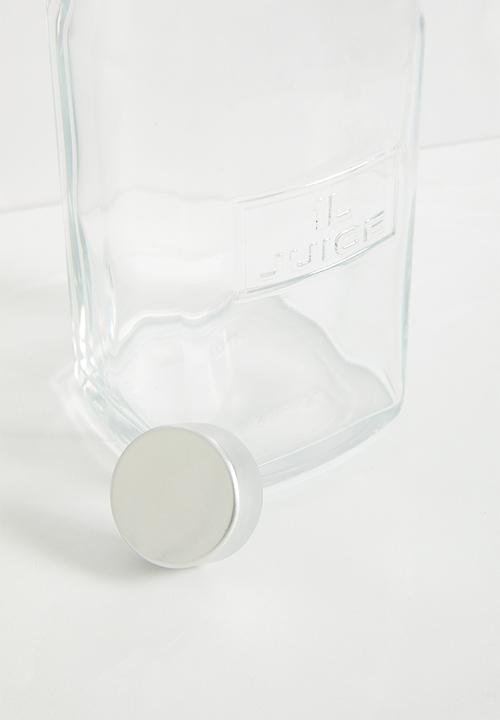 Luigi Bormioli - Luigi Bormioli juice bottle 1 lt with s/s lid