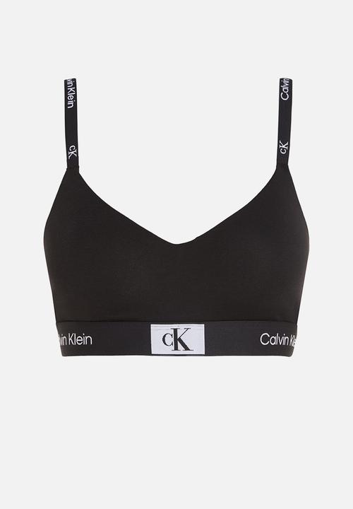 Calvin Klein - Light lined bralette - black 