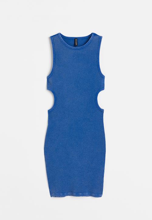 H&M - Cut-out bodycon dress - blue