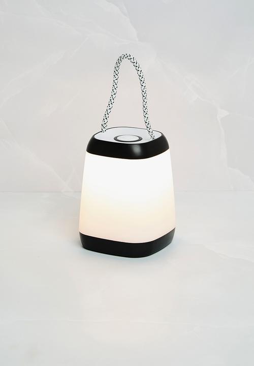 H&S - Torch solar outdoor lamp-black