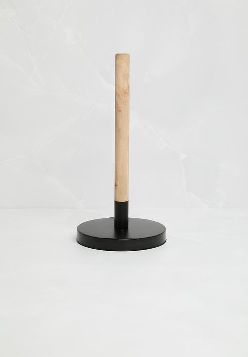 Excellent Houseware - Kitchen roll holder-black