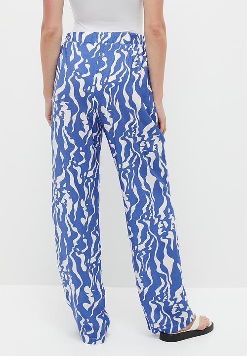 Me&B - Elasticated Tailored Pant - Water