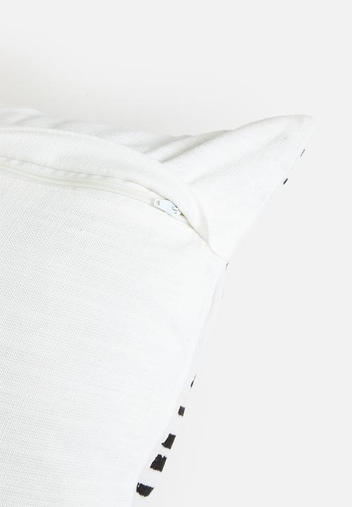 Sixth Floor - Harmony outdoor cushion - black & white