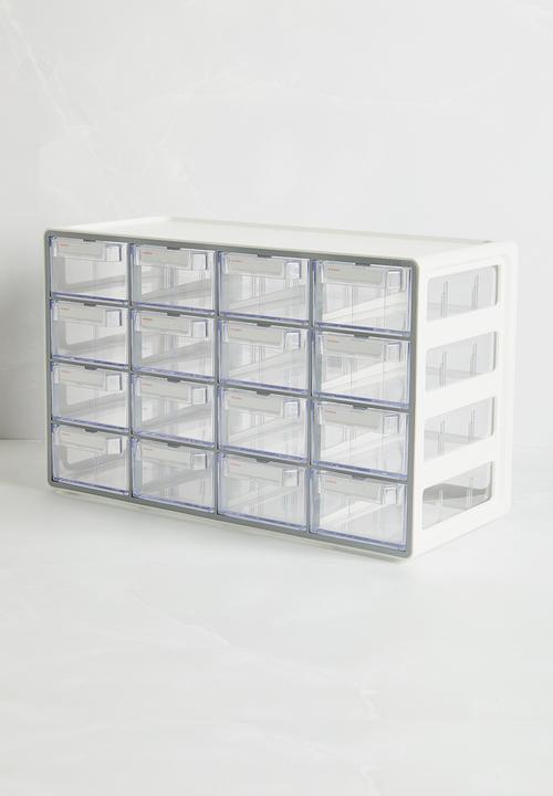 Litem - UP System Multibox 16 drawers - grey