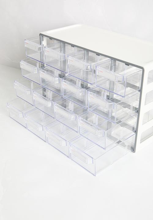 Litem - UP System Multibox 16 drawers - grey