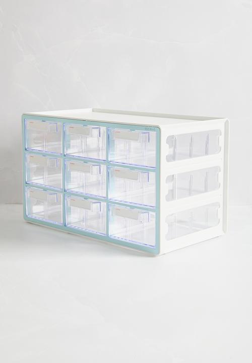 Litem - System multibox 9 drawers - mint