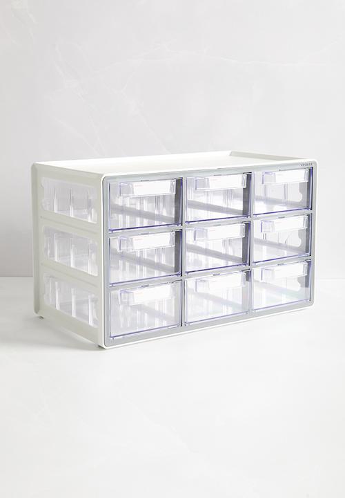 Litem - System multibox 9 drawers - grey