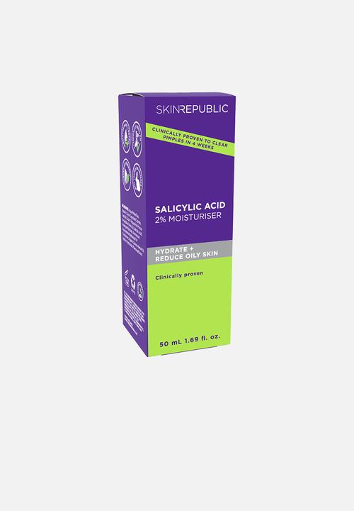 Skin Republic - Salicylic Acid 2% Moisturiser - 50ml