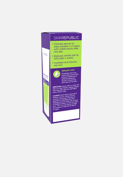 Skin Republic - Salicylic Acid 2% Moisturiser - 50ml