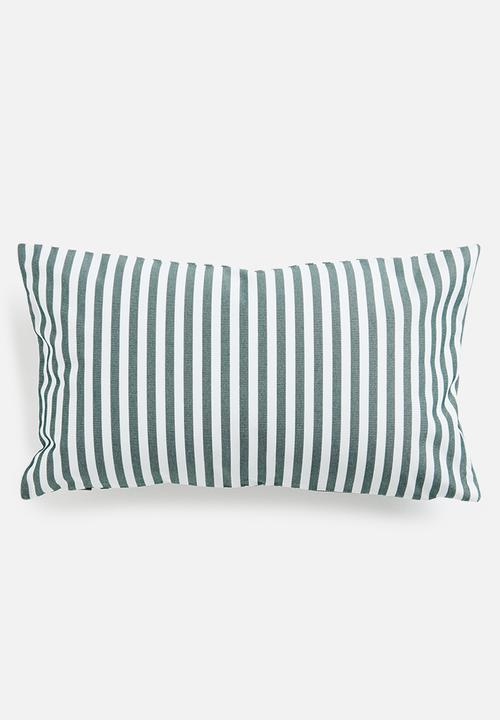 Hertex Haus - Denis Stripe Cushion Cover - Green