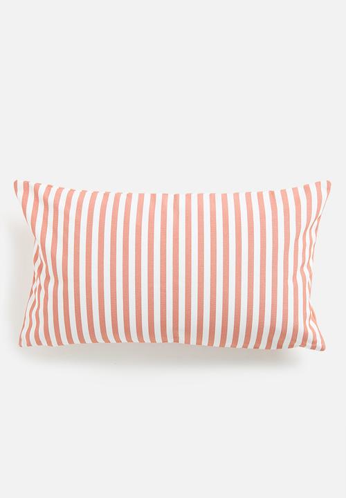 Hertex Haus - Denis Stripe Cushion Cover - Coral