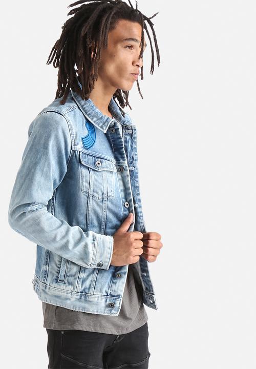 G-STAR - Occotis Slim 3D Jacket - Light Blue