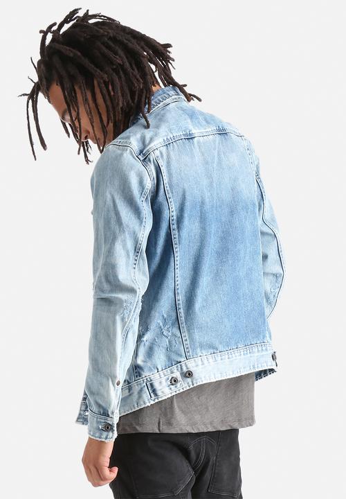 G-STAR - Occotis Slim 3D Jacket - Light Blue