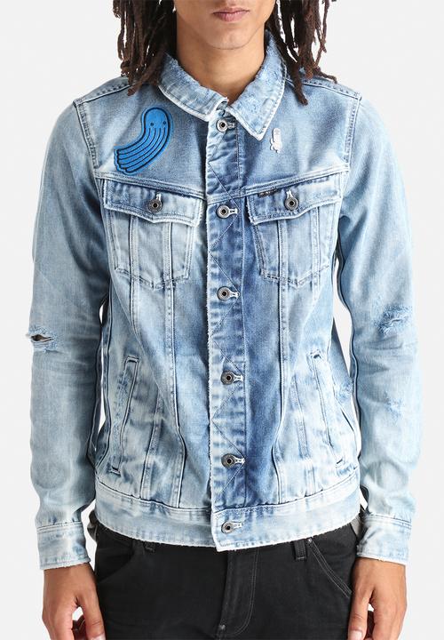 G-STAR - Occotis Slim 3D Jacket - Light Blue