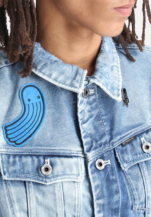 G-STAR - Occotis Slim 3D Jacket - Light Blue