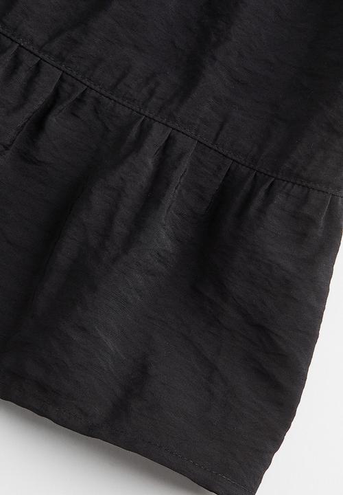 H&M - Tiered mini skirt - black