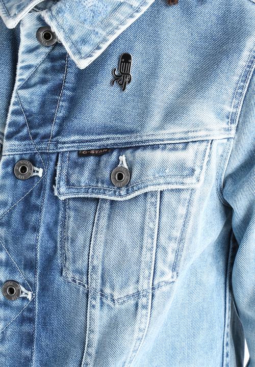 G-STAR - Occotis Slim 3D Jacket - Light Blue