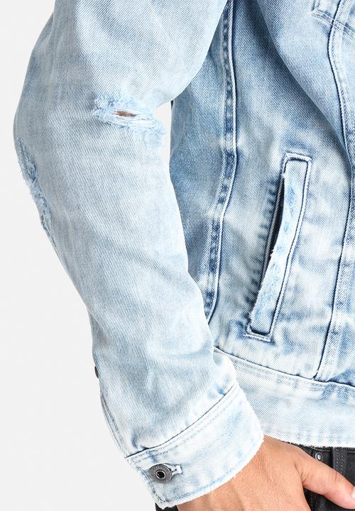 G-STAR - Occotis Slim 3D Jacket - Light Blue