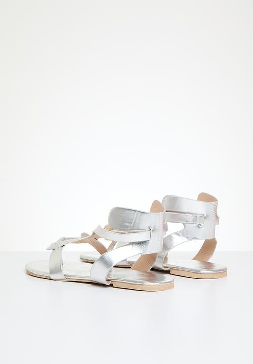 Pop Candy - Thong sandals - silver