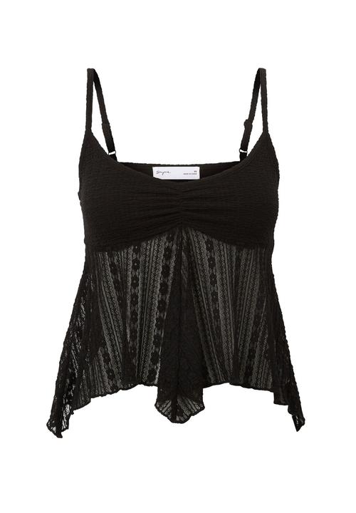 Supré  - Nellie textured cami - black