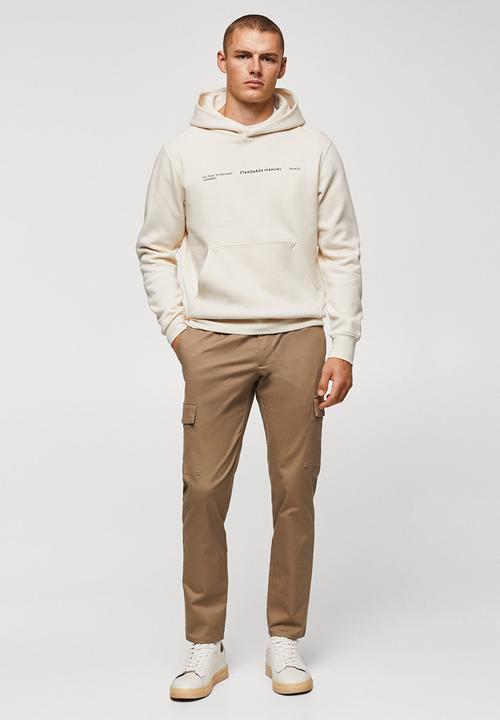 MANGO - Sweatshirt standard - off white